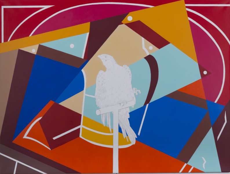 FALKE - 6458, Acryl und Grafit auf Leinwand, je 120 x 160 cm, 2012