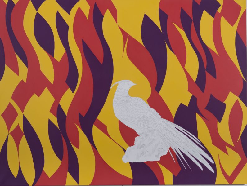 FASAN - 9120, Acryl und Grafit auf Leinwand, je 120 x 160 cm, 2013