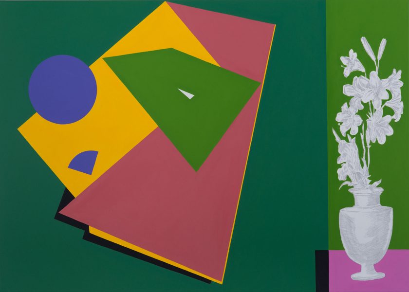 VASE, Acryl und Grafit auf Leinwand, je 95 x 135 cm, 2013